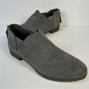 Dr. Scholl's Charcoal Perforated Flats 7